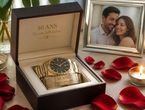 découvrez des idées de cadeaux parfaits pour célébrer 10 ans d'amour et de complicité, et rendez votre anniversaire de rencontre inoubliable.